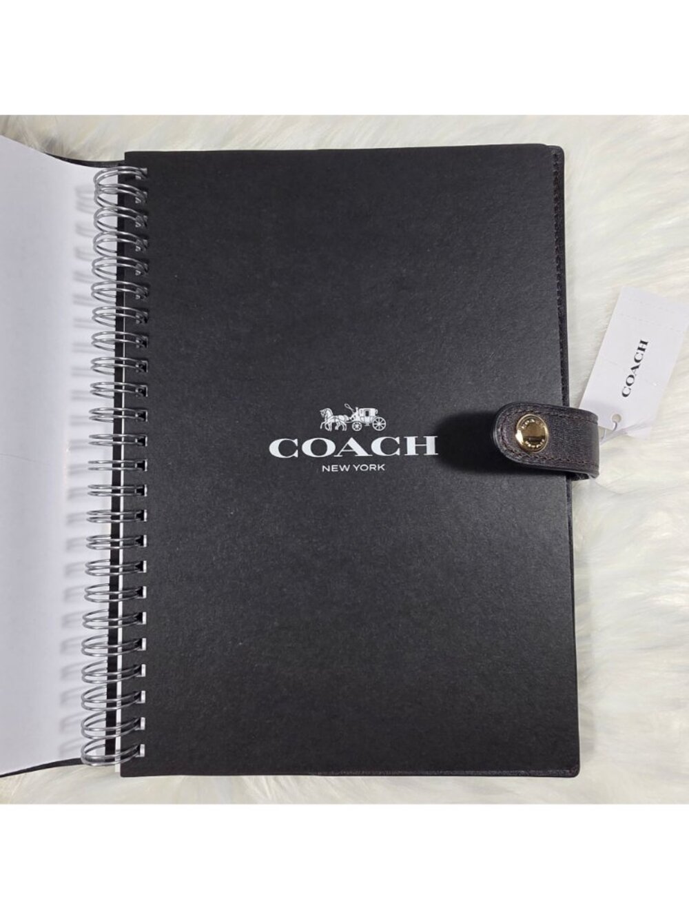 Coach Notebook Notebook In Loved Signature Canvas CDX99 - Picture 4 of 8